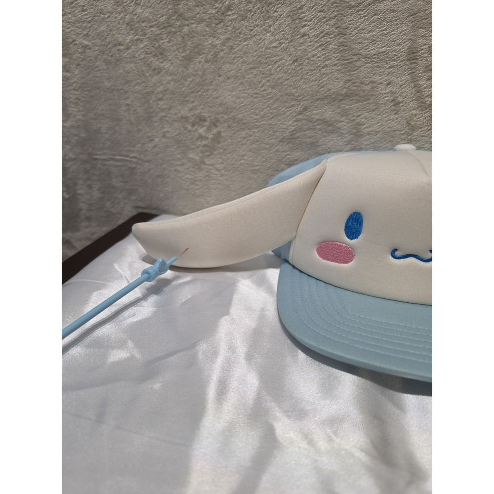 Sanrio Cinnamoroll Cap Hat‎ Ears Adjustable Youth Adult Hello Kitty New with Tag - Picture 2 of 7